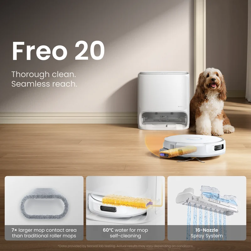 Narwal Freo 20 Robot Aspirateur & Laveur