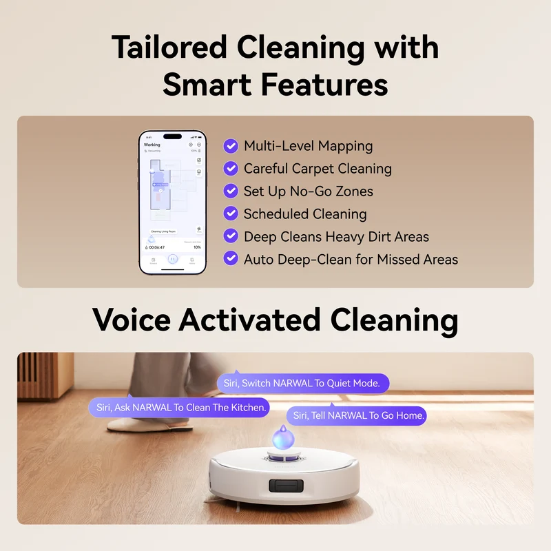 Narwal Freo X10 Pro Robot Aspirateur & Vadrouille