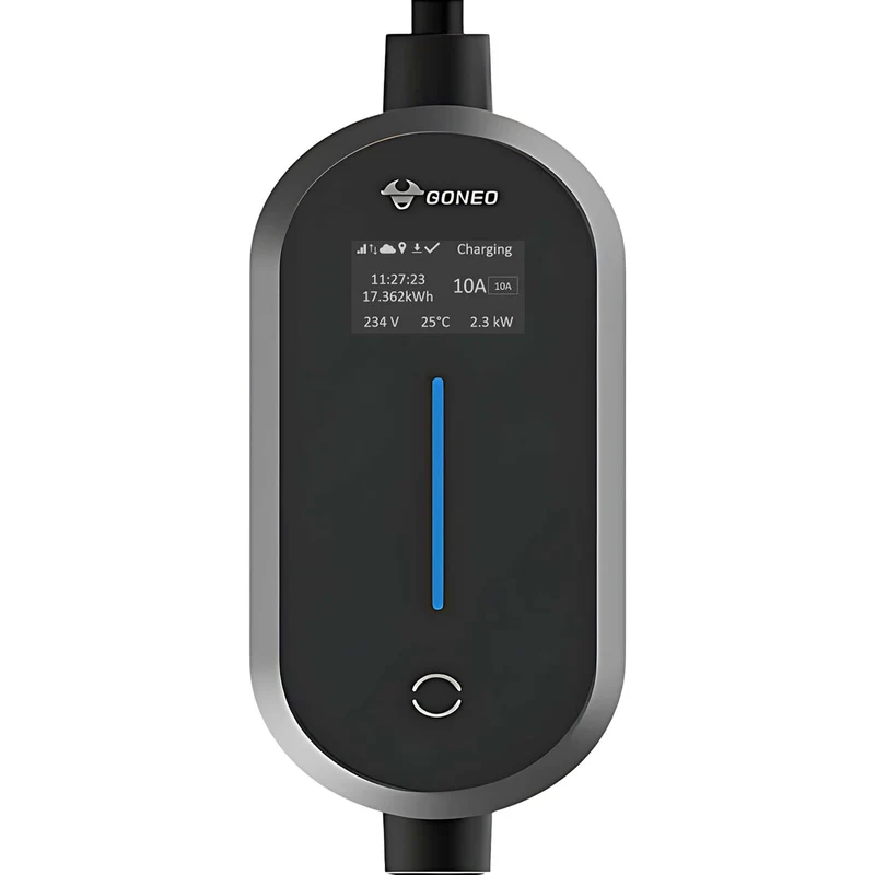 Câble de recharge connecté GONEO pour prise renforcée – 3,7 kW