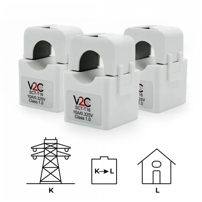 Borne de recharge Trydan V2C Type 2S - 1,5kW à 22kW - câble 5m