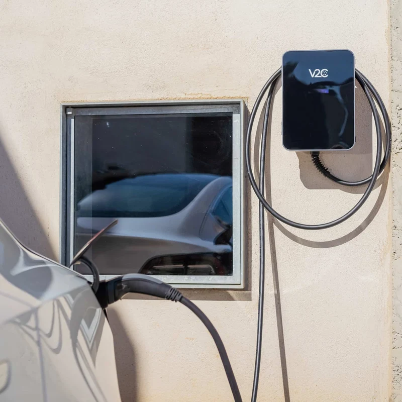 Borne de recharge Trydan V2C Type 2S - 1,5kW à 22kW - câble 5m