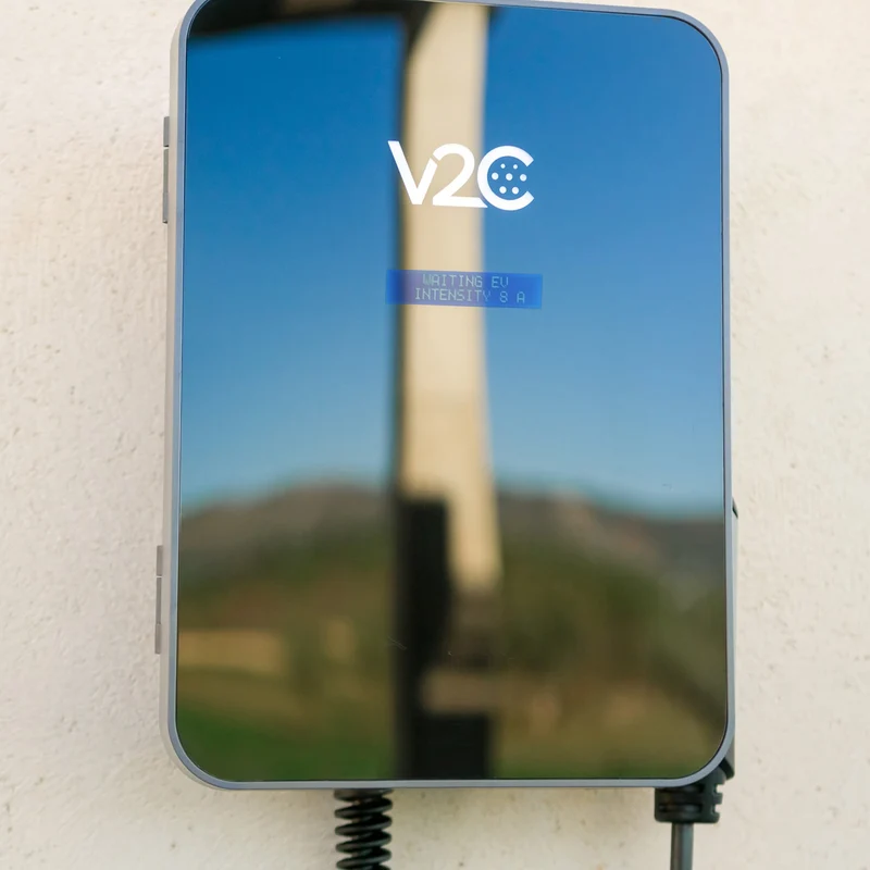 Borne de recharge Trydan V2C Type 2S - 1,5kW à 22kW - câble 5m