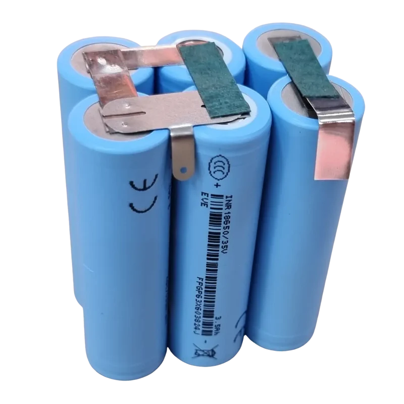 Batterie Li-ion 10.8V / 11.1V 7Ah 3S2P 6x18650