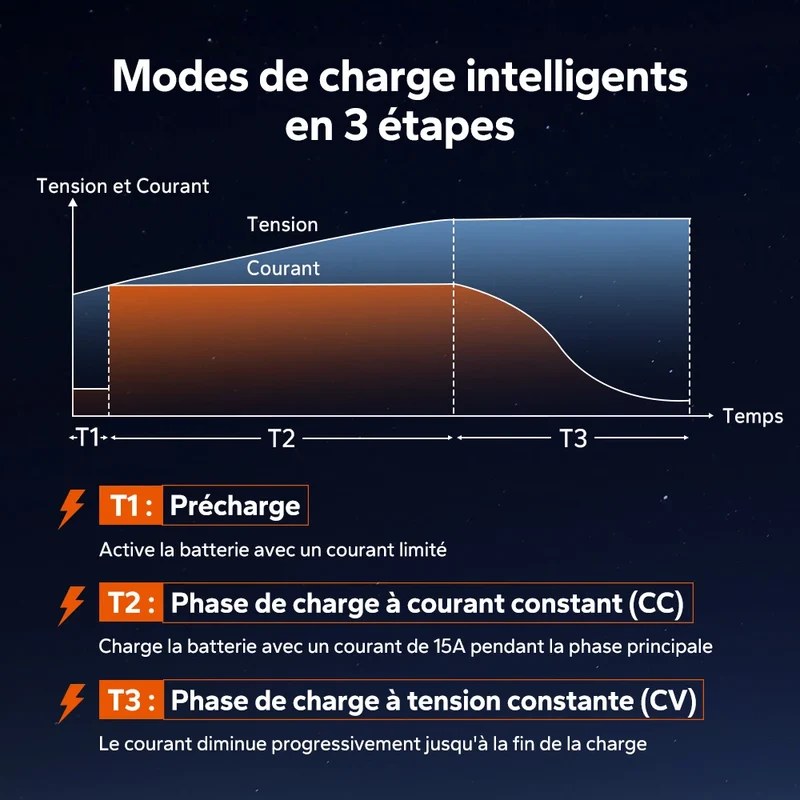【Nouveauté】LiTime Chargeur LiFePO₄ 36V 15A avec protection étanche IP66
