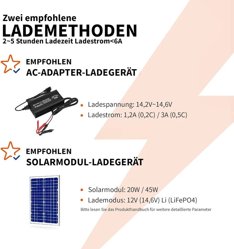 LiTime 12V 6Ah Batterie LiFePO4 avec BMS 6 A, 76,8 W, plus de 4 000 cycles profonds