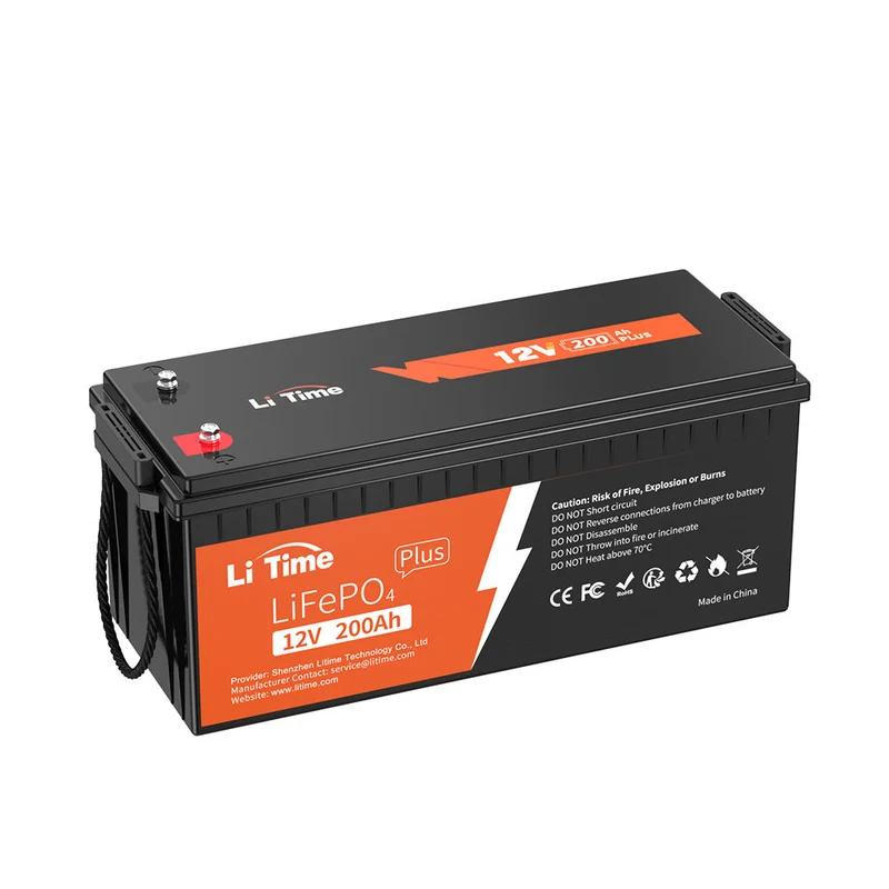 LiTime Batterie 12V 200Ah Plus LiFePO4 - BMS 200A