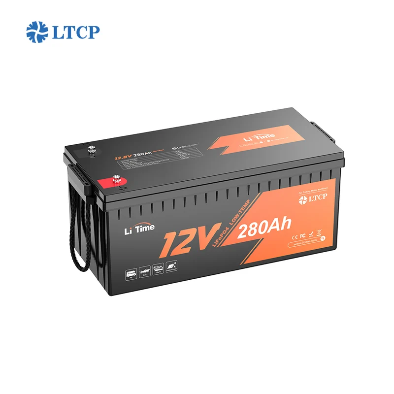 Batterie LiFePO4 12V 280Ah Plus – Haute Capacité pour Camping-Car & Protection -20°C-200A BMS