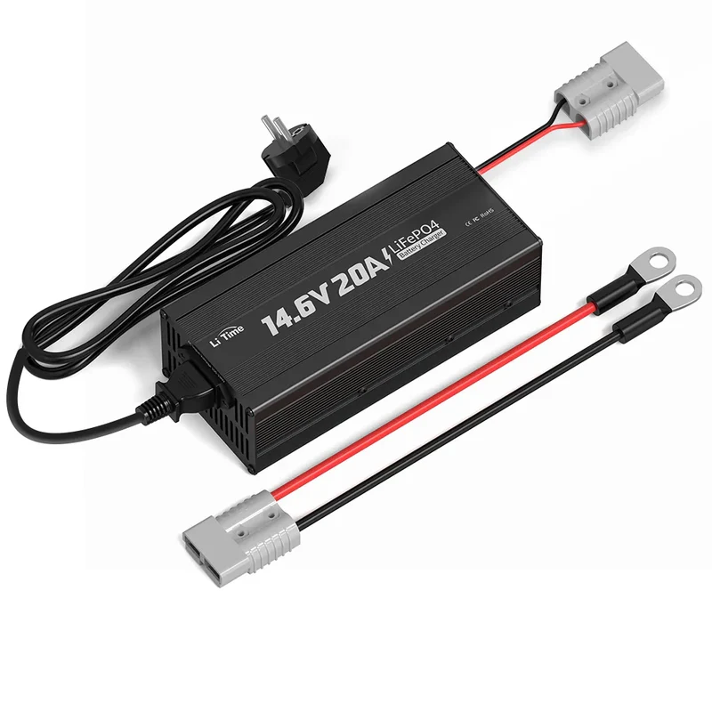 LiTime Chargeur Lithium LiFePO4 12V 20A