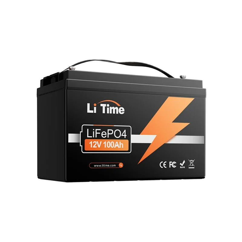 LiTime 12V 100Ah Batterie au lithium à cycle profond LiFePO4