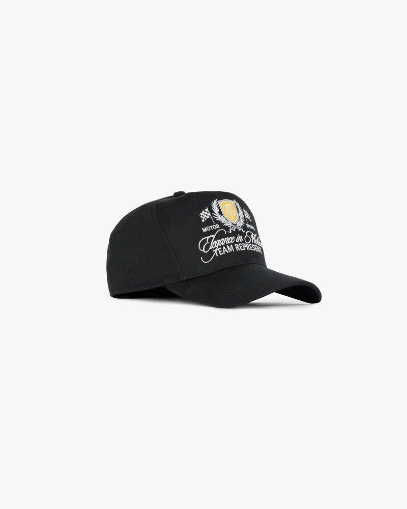 Represent Crest Cap - Jet Black