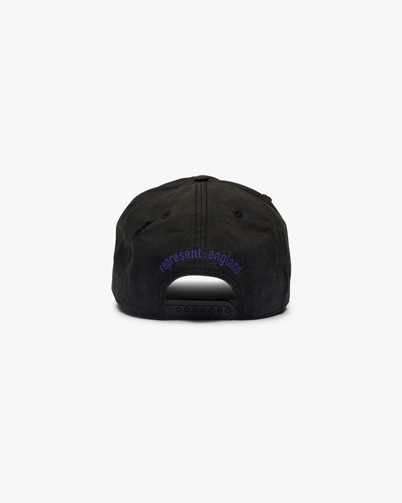 Represent X 47 Resent Cap - Washed Black