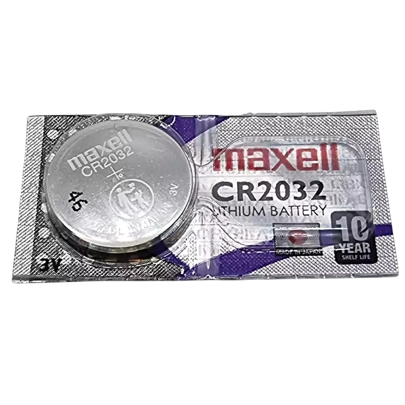 Pile CR2032 Maxell 3V lithium DL2032 ECR2032