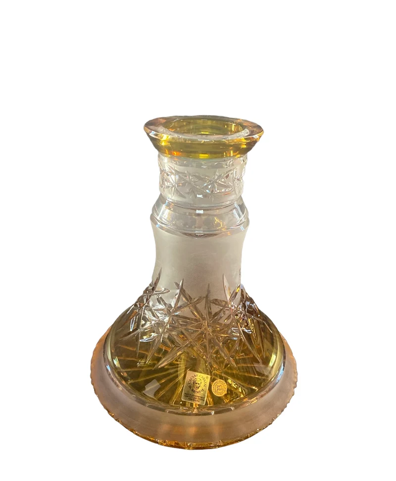 Vase Caesar Crystal Hoarfrost Up - Cristal de Bohême 19cm