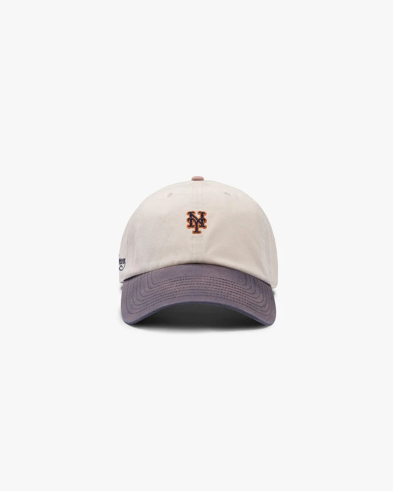 Represent X 47 Mini New York Mets Cap - Off White Navy