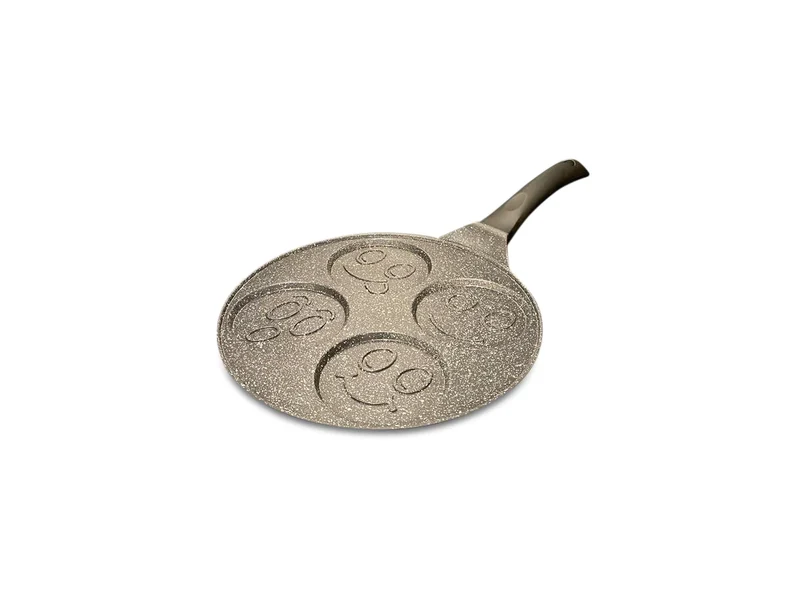 Poêle pancake smiley 4 faces 26cm