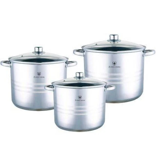 SET de 3 marmites profondes