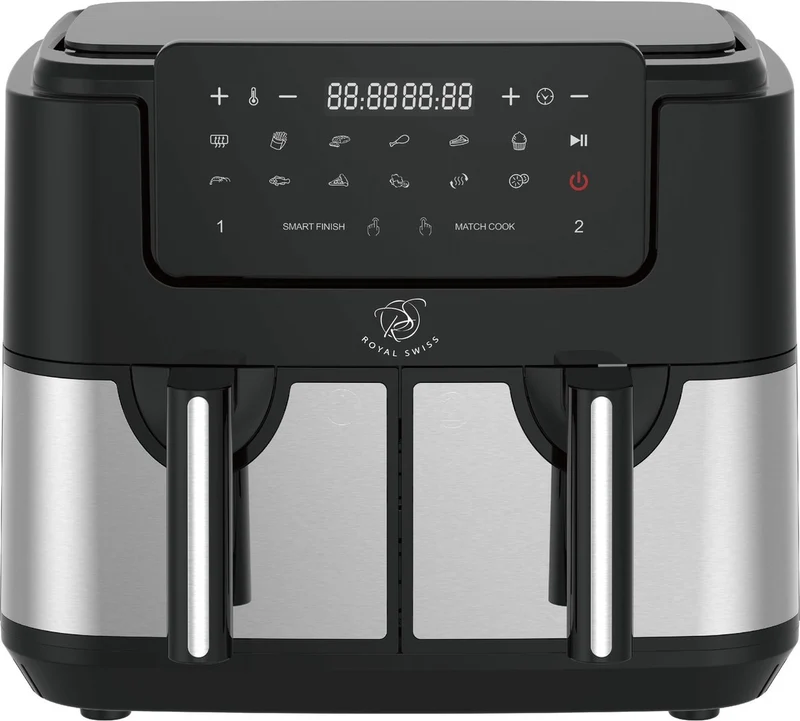 Airfryer Royal Swiss 9 litres double bac