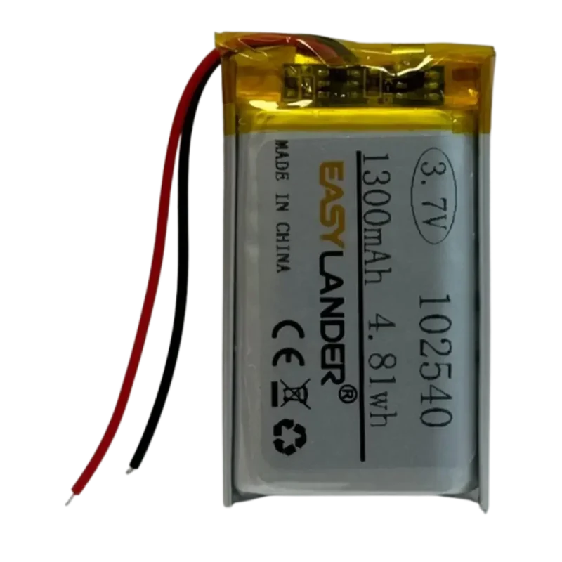 Batterie 102540 LiPo 3.7V 1300mAh