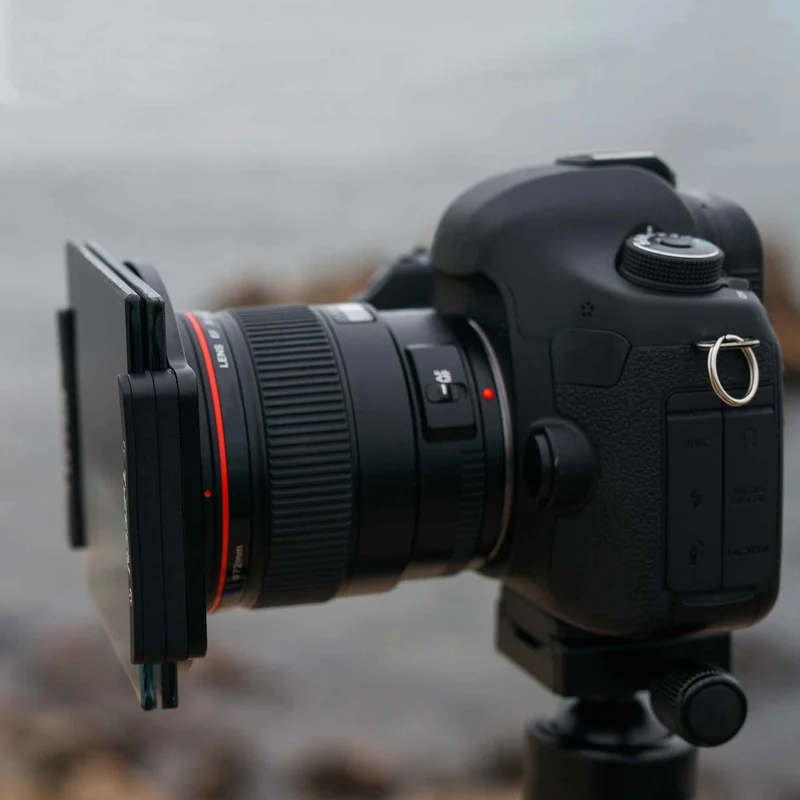 Porte-filtre pour caméra avec bague d'adaptation de la série Tiffen Pro100