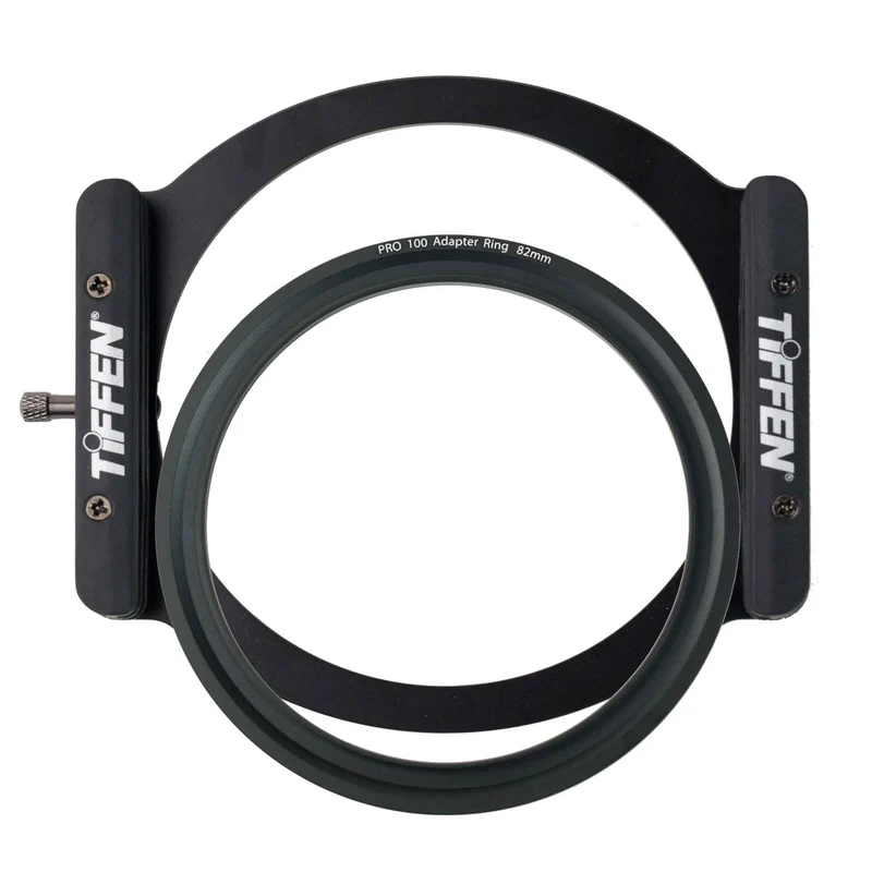 Porte-filtre pour caméra avec bague d'adaptation de la série Tiffen Pro100