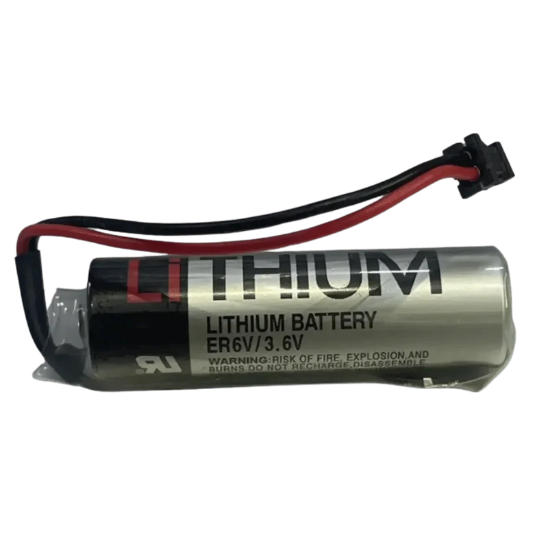 Pile PLC Lithium ER6V/2P 3.6V AA 14500 avec Connecteur 2P