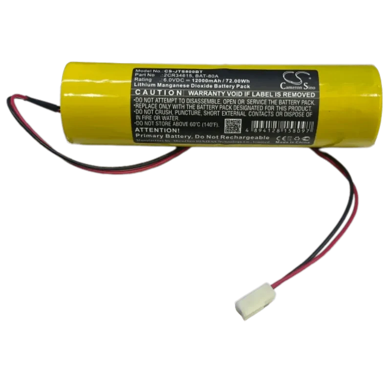 CS-JTS800BT 6V 12Ah – remplacement BAT-80A 2CR34615