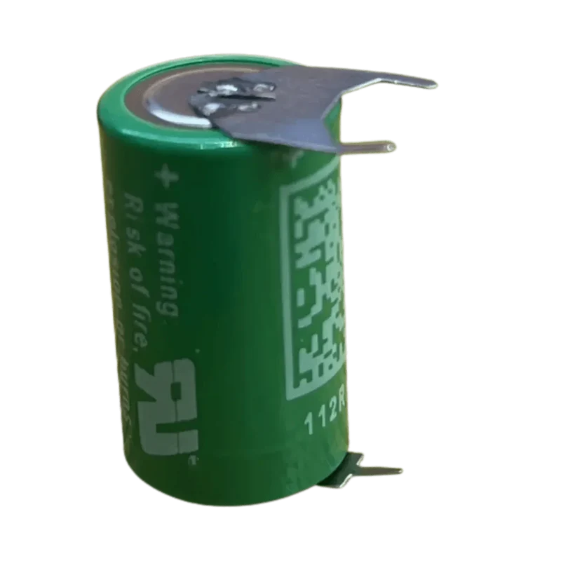 Pile Lithium Varta 3V CR 1/2AA avec languettes à souder sur C.I
