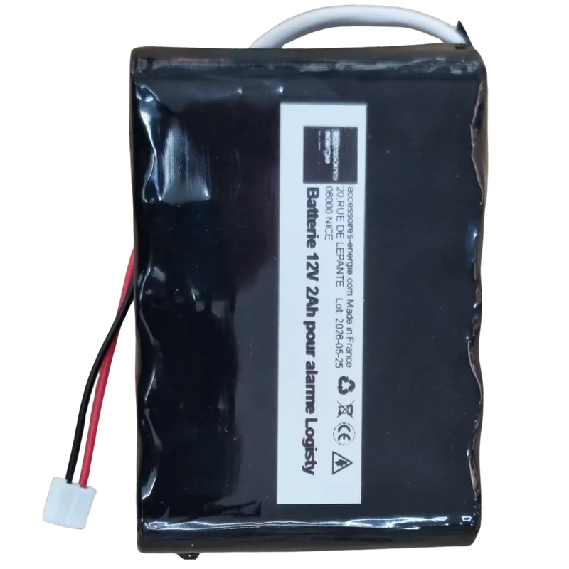 Batterie NiMH 12V 2.2Ah 10xAA Yuasa/Yucell Logisty