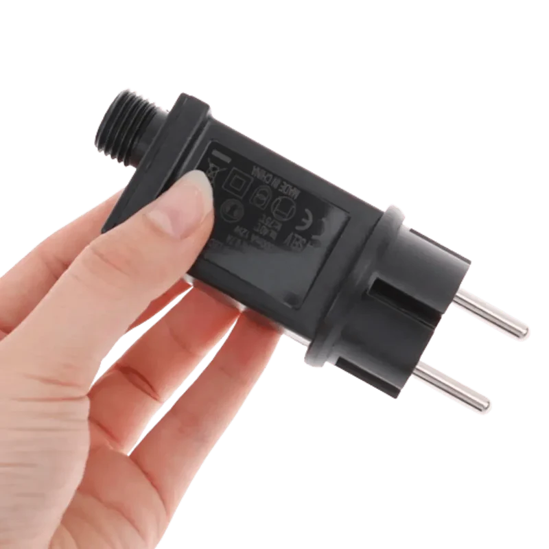 Adaptateur d'alimentation pour guirlande LED 12V 1A