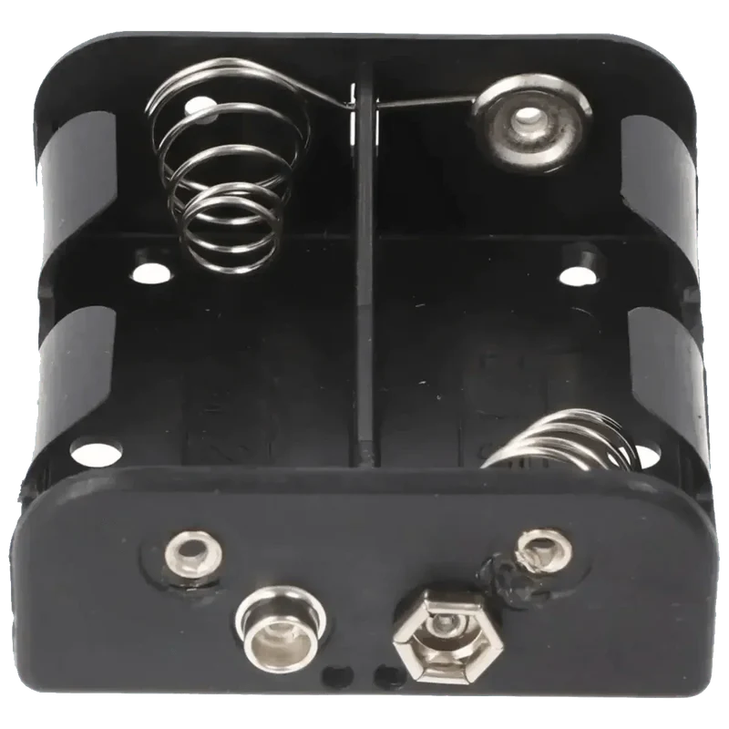 Support de pile 2x LR14 (C) raccordement par connecteur pile 9V