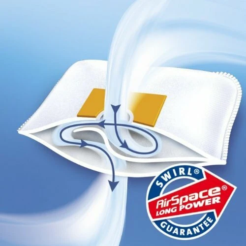 Swirl 4 sacchi microfibra aspirapolvere Miele S2000 S5000 S8000 S600 C1 C2 C3 ATHOS
