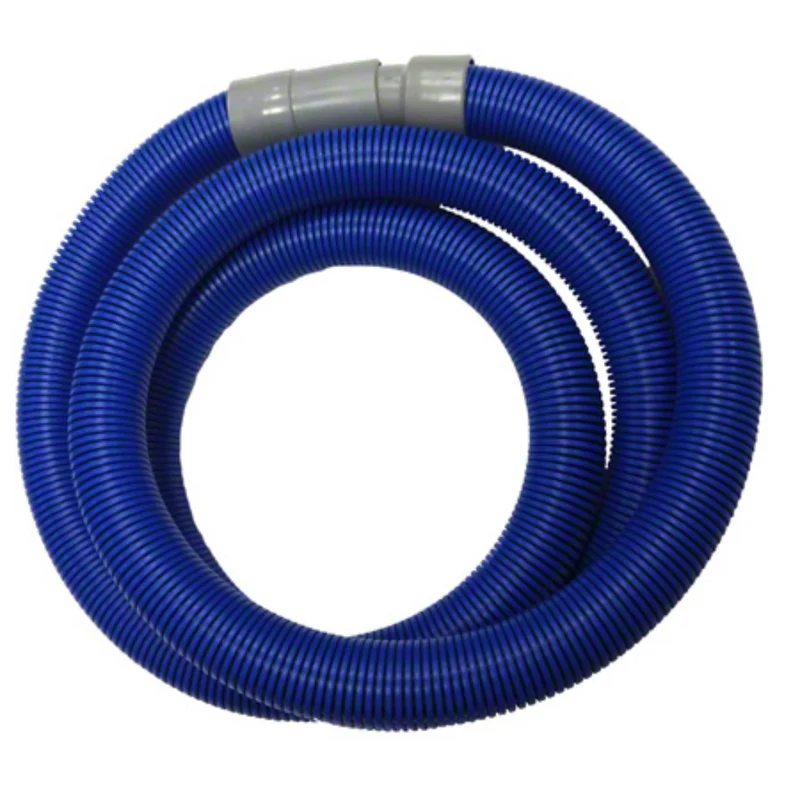 260-038-16 - 16.5' blue Vac Hose (1.5”) with cuffs
