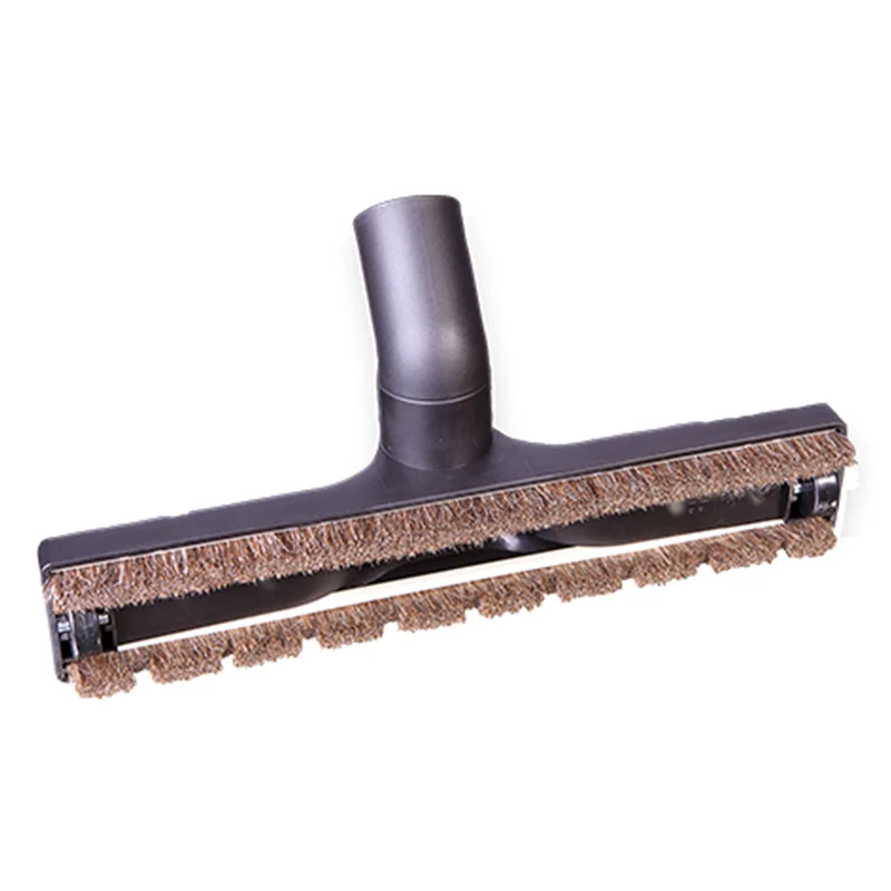 MARQUE MAISON Brosse parquet - 30 cm - Poils naturels - diamètre 32 mm