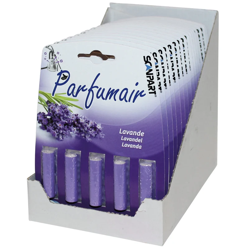 SCANPART - Aspirateur rafraîchisseur - Lavande - 5 Pieces