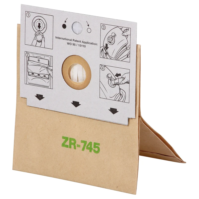 ROWENTA ZR-745 - 6 Sacs d´aspirateur - 1 Microfiltre