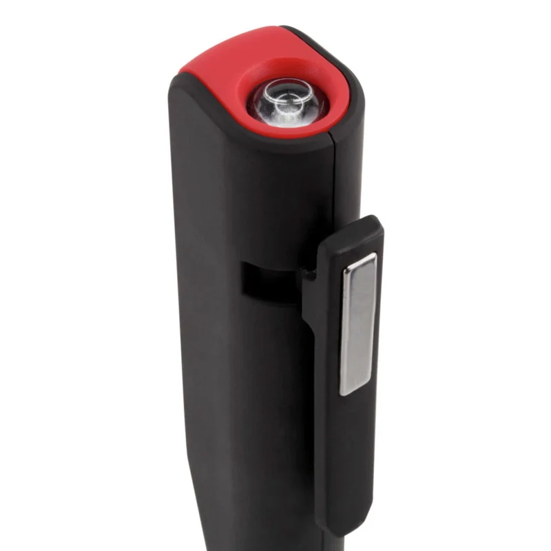 ANSMANN - Lampe torche - IL150B - 150 lumens - Noir + Rouge - 3 piles AAA