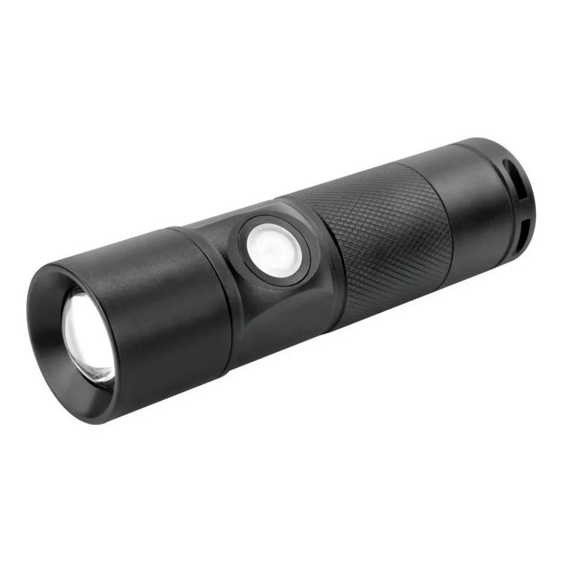 ANSMANN - Lampe torche - T250FR - 300 lumens - Noir - Rechargeable