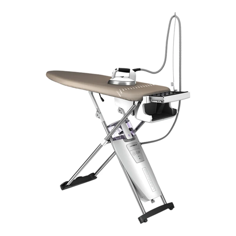 LAURASTAR - Housse pour table à repasser - Mycover - Beautify - Taupe - 131 cm x 55 cm