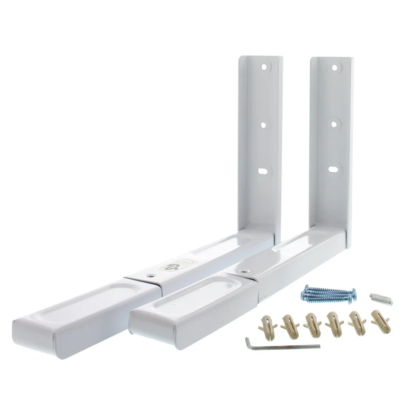 SCANPART - Supports magnétron - Blanc - 21,9 cm x 30,5-45 cm - jusqu'à 40KG