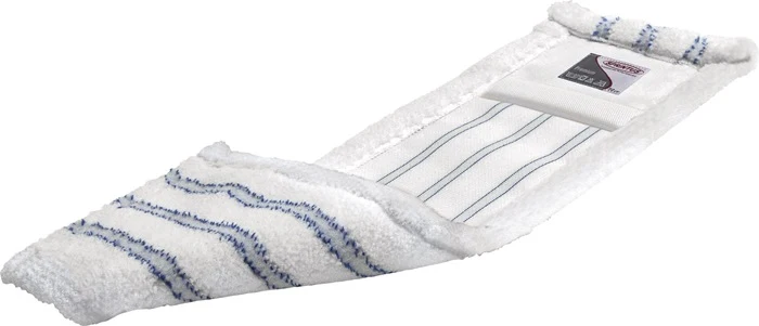 Sprintus Serpillière ( 9000472017 ) avec poches Microfibre, blanc/bleu