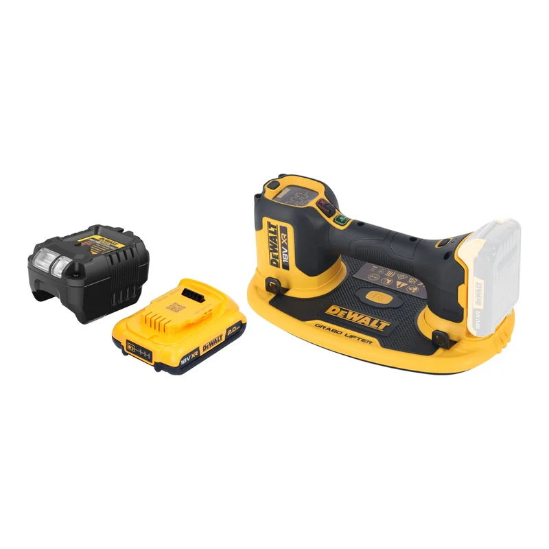 Aspirateur sans sac DeWalt DCE 590 D1 18 V 120 kg + 1 batterie 2,0 Ah + chargeur
