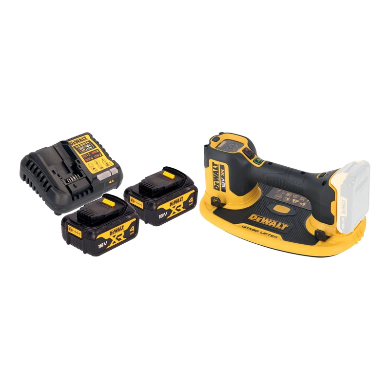 Aspirateur sans fil DeWalt DCE 590 M2 18 V 120 kg + 2 batteries 4,0 Ah + chargeur