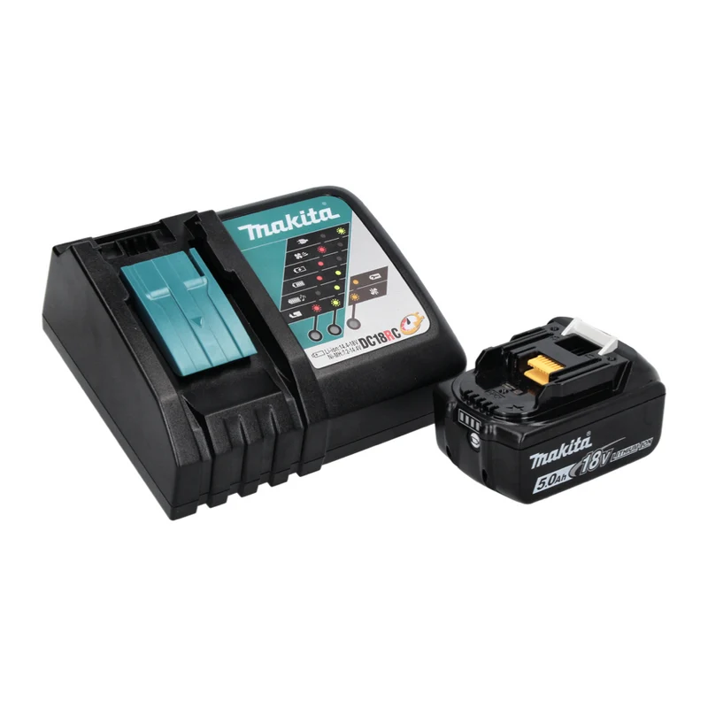 Makita DUB 186 RT1 Souffleur de feuilles sans fil 18 V + 1x batterie 5,0 Ah + chargeur