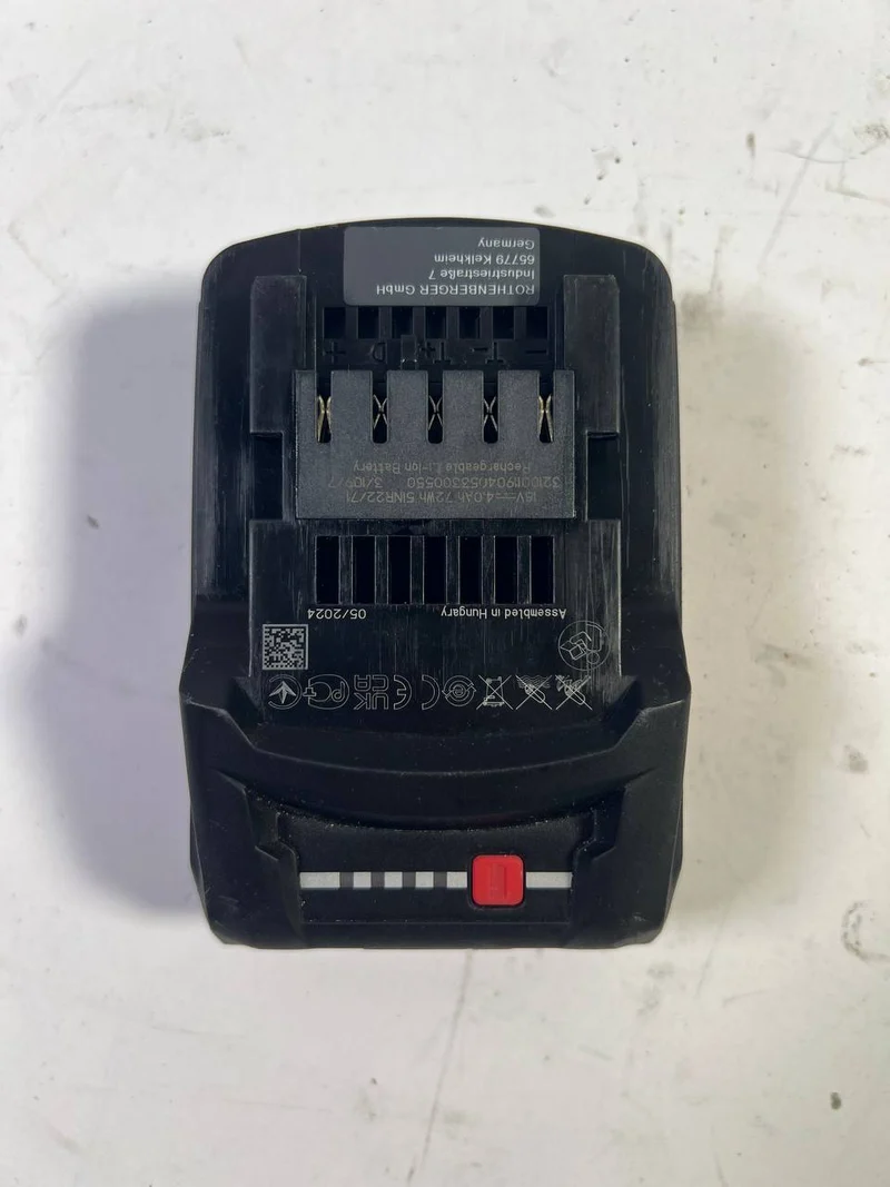 Rothenberger Batterie RO BP18/4 Li-HD Batterie - 18V / 4,0 Ah ( 1000002548 )