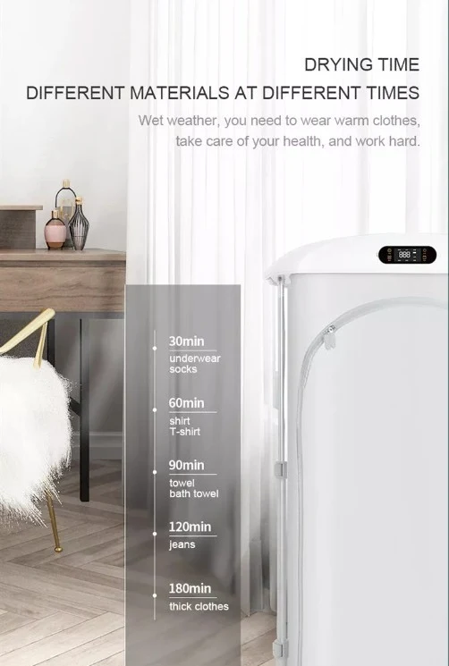Foldable Electric Dryer Ironing Steam Machine
