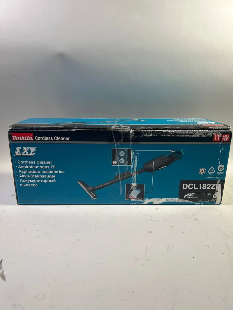 Makita DCL 182 ZB 18V Li-ion Aspirateur sans fil noir - sans Batterie, ni Chargeur