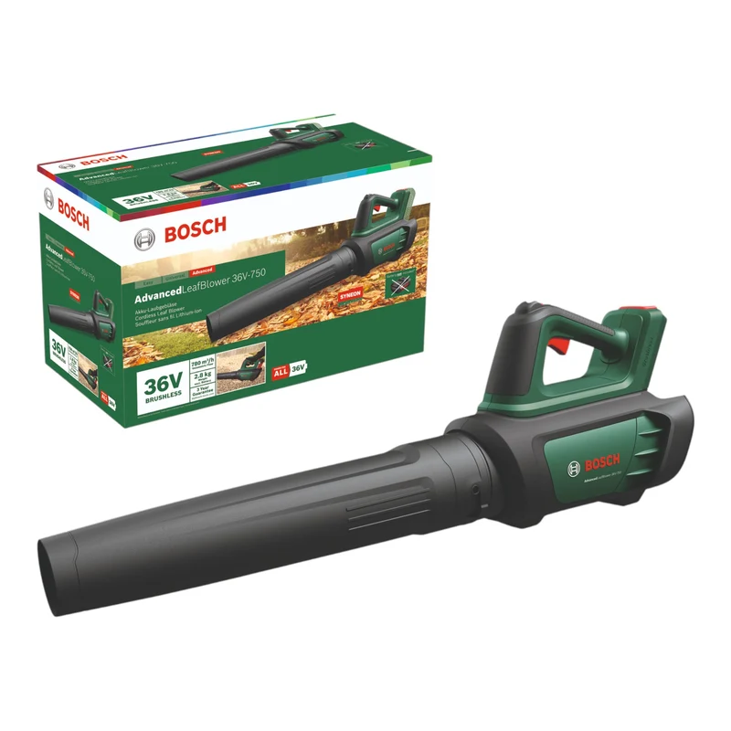 Bosch AdvancedLeafBlower 36V-750 Souffleur de feuilles sans fil 36 V ( 06008C6001 ) Solo - sans batterie, sans chargeur