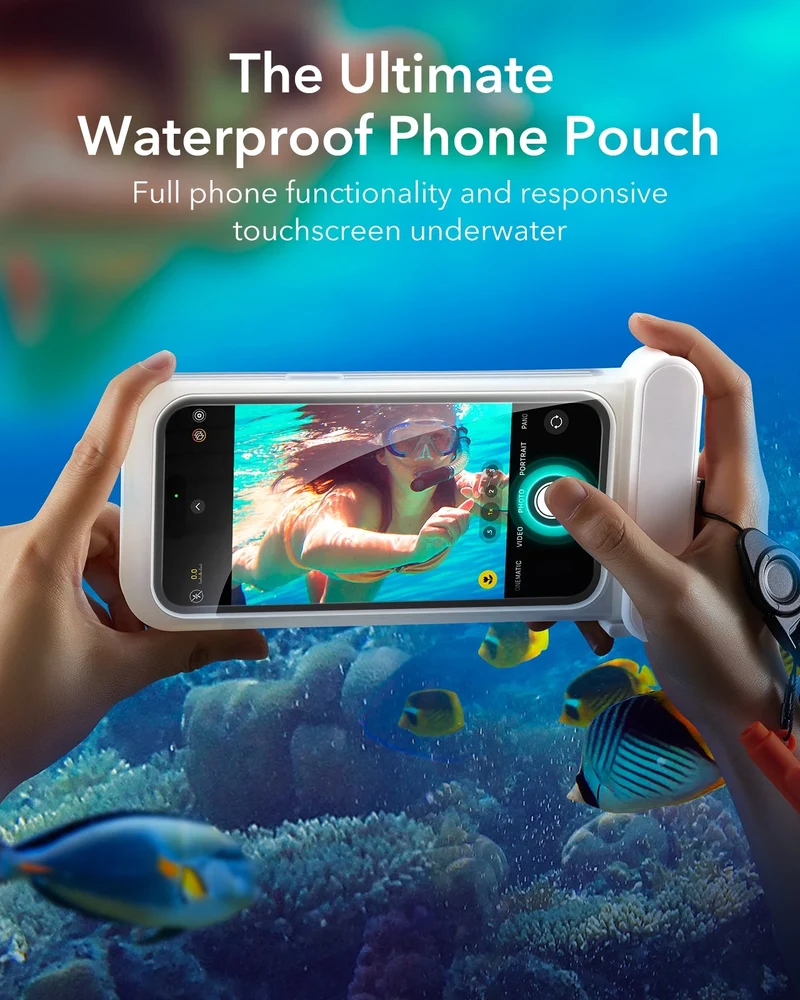 iPhone 15 Pro Max/14 Pro Max Waterproof Phone Pouch Pro - Clear