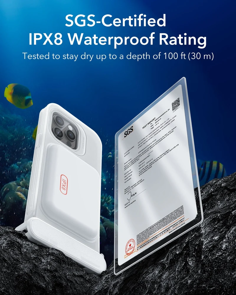 iPhone 15 Pro Max/14 Pro Max Waterproof Phone Pouch Pro - Clear