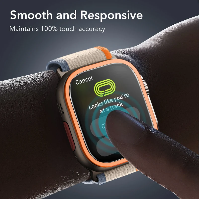 Apple Watch Ultra Armorite Screen Protector - Black